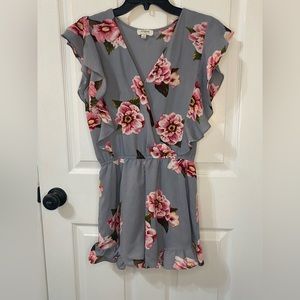 Floral Summer Romper Size S